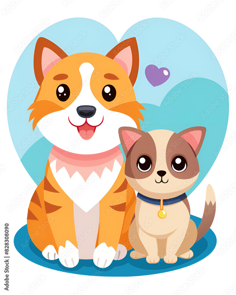 dog and cat dog and cat