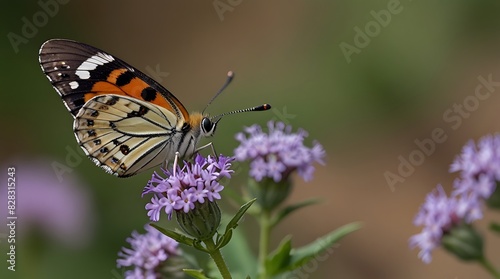 butterfly on flower © Aamar