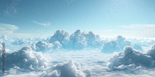 Cloudscape Above the Clouds