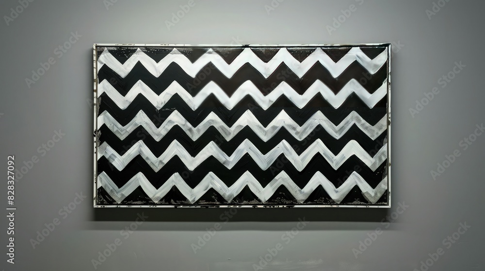 A minimalist black and white background with clean, alternating stripes or checkerboard patterns, emphasizing the simplicity and elegance of monochromatic contrast.