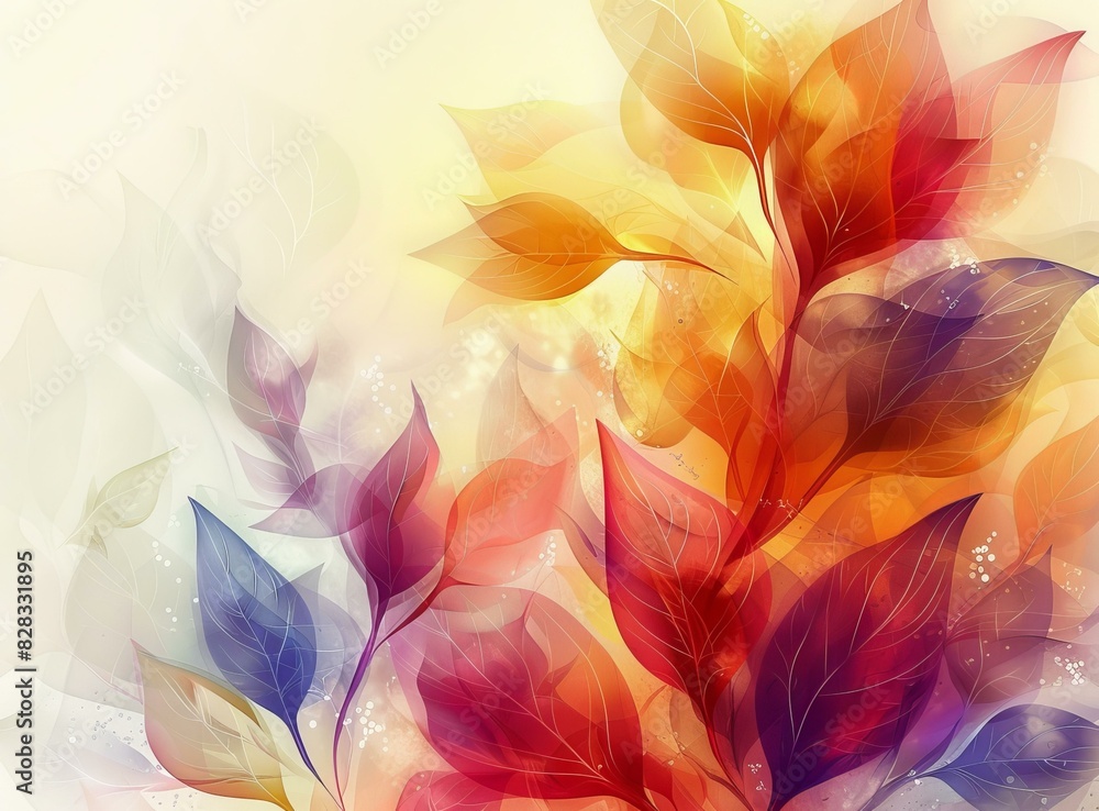 Watercolor Leaves Illustration Watercolor Leaves Illustration