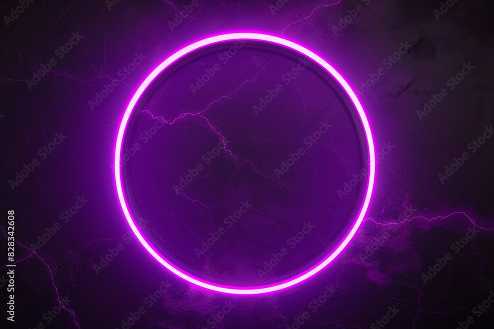 Nightlife promotional material featuring neon purple abstract designs. Nightlife promotional material featuring neon purple abstract designs.