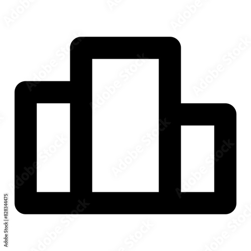 Podium line sport icon