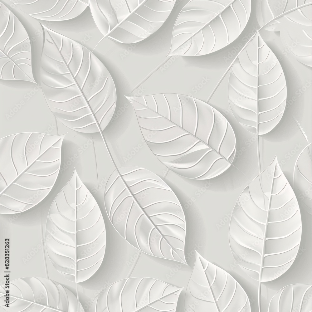 Leafy Pattern Wallpaper Leafy Pattern Wallpaper