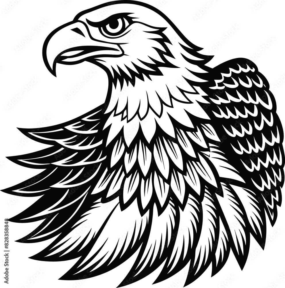 Obraz premium American eagle Eagle Vector illustration