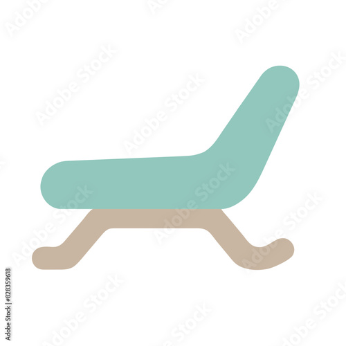 stylish chaise lounge with a modern design