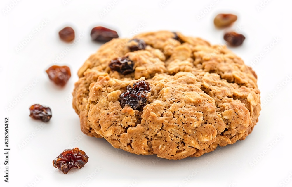 Gourmet Raisin Cookies with a Golden Hue Gourmet Raisin Cookies with a Golden Hue