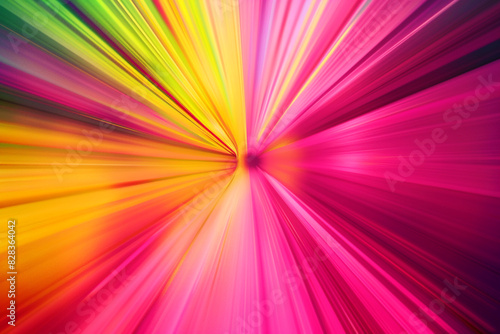 Energetic magenta and chartreuse abstract blur, vibrant and dynamic.