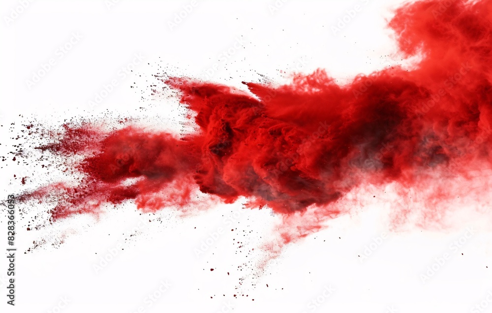 Red Ink Splatter Art Red Ink Splatter Art