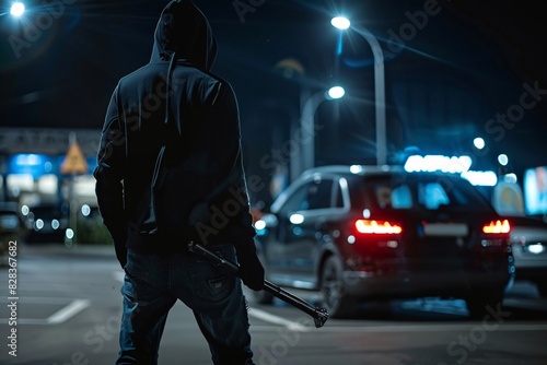 Vigilante at Night: Urban Crime Drama