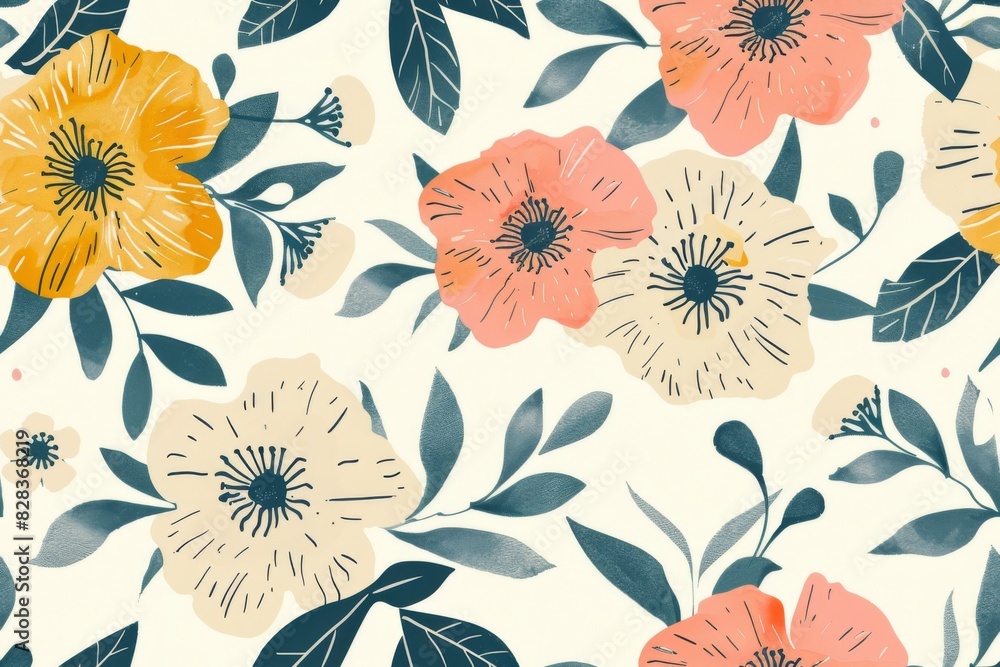 Flowers illustration Flowers illustration