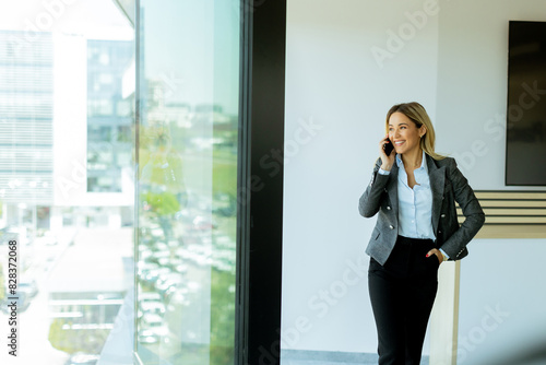 Young professional woman ta...