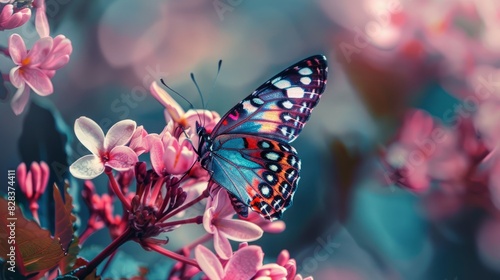 butterfly on flower © Jalal