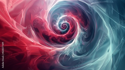 Abstract Colorful Swirl Wallpaper