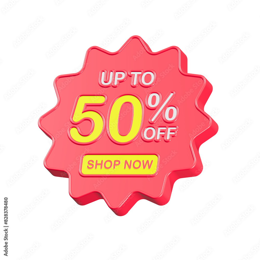 sale discount up to 50 percent symbol promotion 3d sale discount up to 50 percent symbol promotion 3d