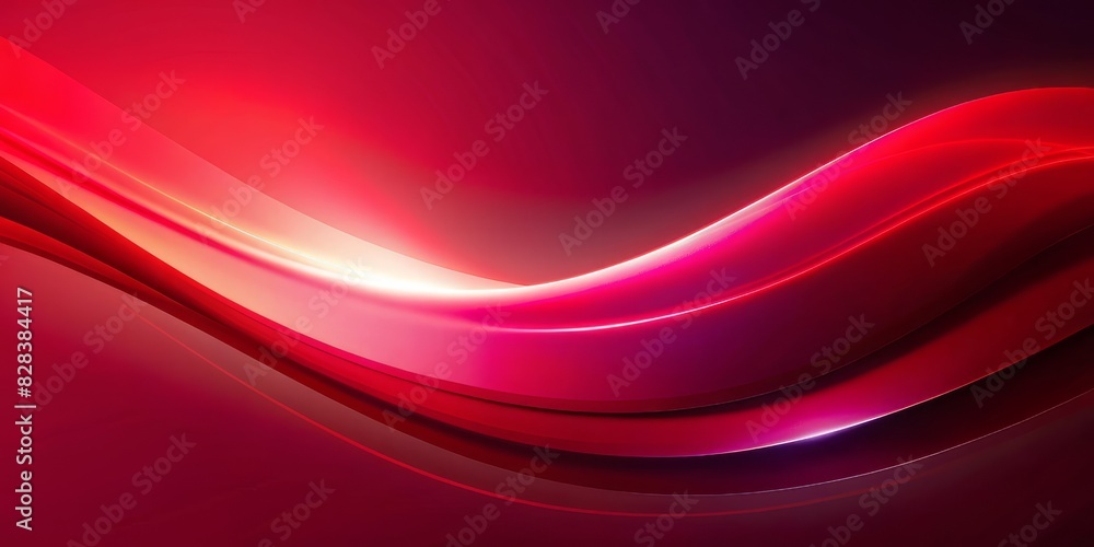 Abstract digital art with a red gradient background, featuring smooth curves and glowing light effects. The design includes soft transitions between different shades of red. Abstract digital art with a red gradient background, featuring smooth curves and glowing light effects. The design includes soft transitions between different shades of red.