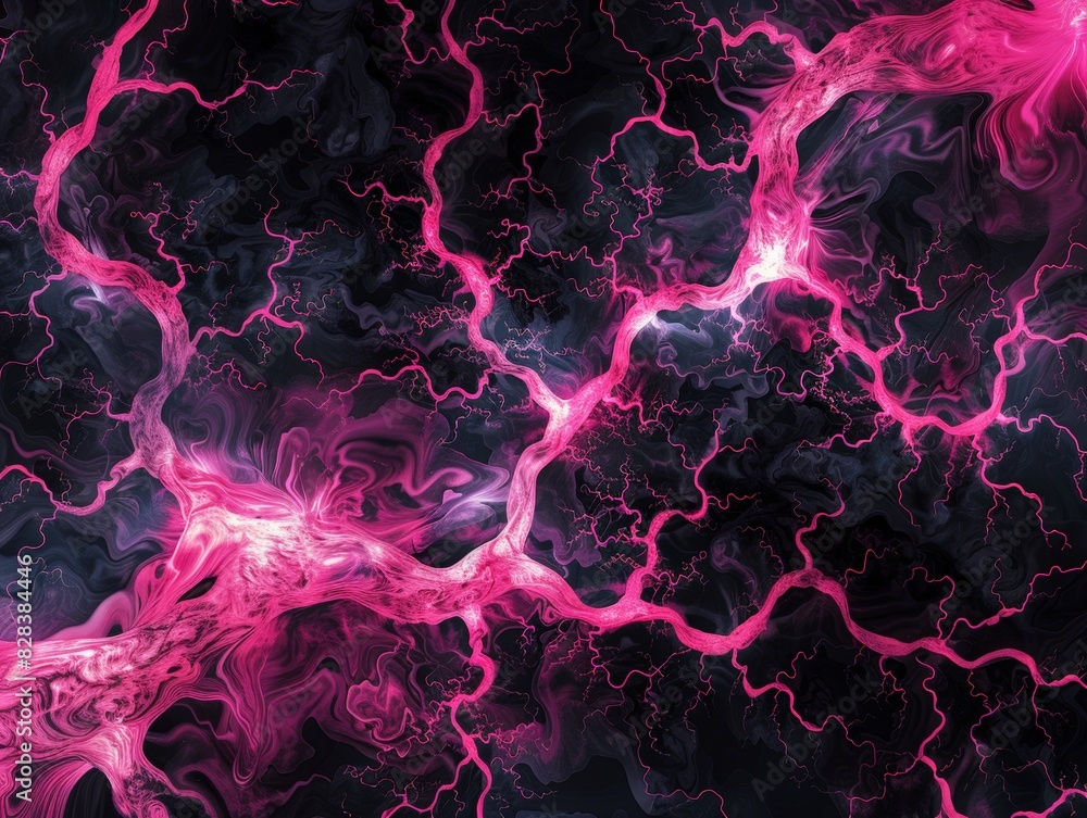 Abstract Pink and Black Swirls Background Abstract Pink and Black Swirls Background