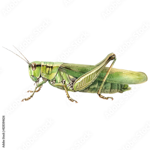grasshopper isolated on transparent png
