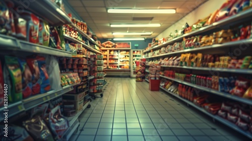 Wallpaper Mural Pasillo de un supermercado Torontodigital.ca