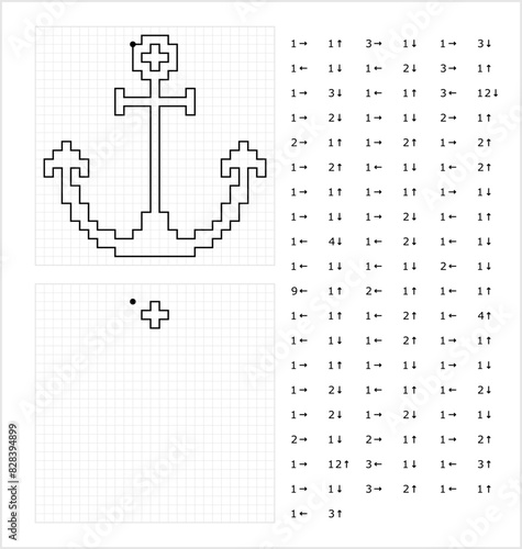 Anchor Graphic Dictation Drawing Icon M_2203001