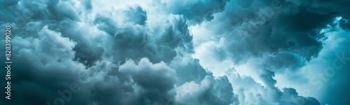 Overcast cloud sky background
 photo
