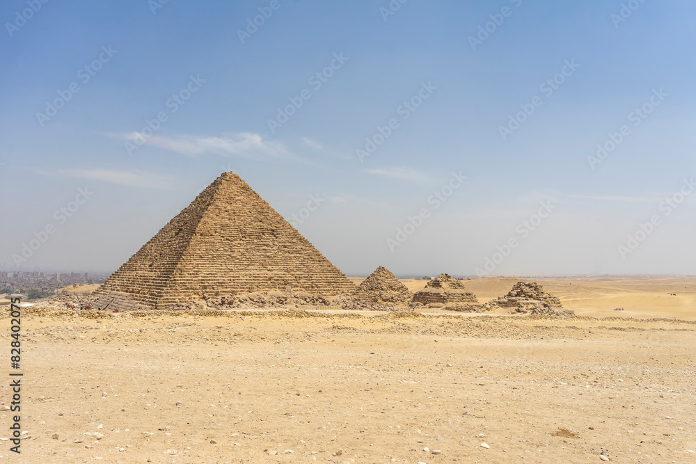 The Gaza Pyramid in Egypt is a huge structure believed to have been used as a royal tomb in the early days of ancient Egypt. The Gaza Pyramid in Egypt is a huge structure believed to have been used as a royal tomb in the early days of ancient Egypt.