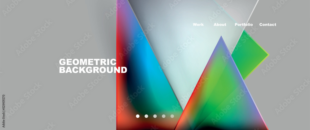 Flowing bright neon gradients geometric abstract background with triangles and lines. Fluid color pattern of color liquid gradient background for wallpaper, banner, background, card, landing page Flowing bright neon gradients geometric abstract background with triangles and lines. Fluid color pattern of color liquid gradient background for wallpaper, banner, background, card, landing page