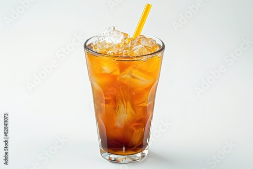photo of an ice cold cup with Thai tea