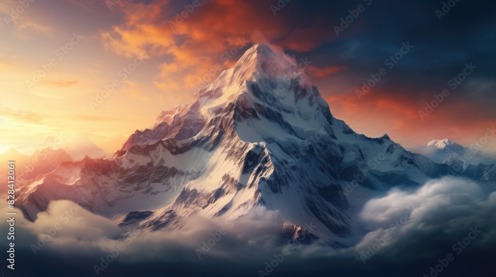 Aerial view of mountain landscape. Drone shooting. Aerial view of mountain landscape. Drone shooting.
