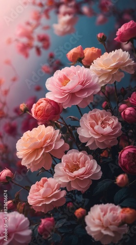 Wallpaper Mural Colorful flowers in the field Torontodigital.ca