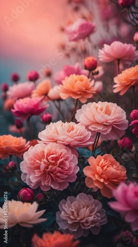 Wallpaper Mural Colorful flowers in the field Torontodigital.ca