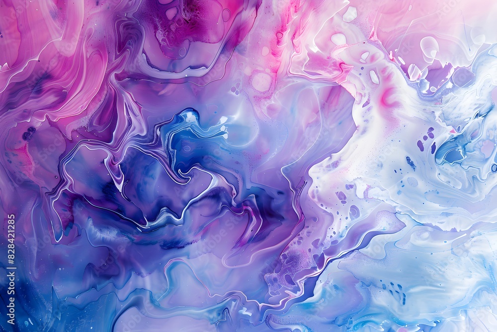 alcohol ink painting of pink, purple and blue colors, fluid shapes, dreamy and blurry in the style of fluid shapes
alcohol ink painting of pink, purple and blue colors, fluid shapes, dreamy and blurry in the style of fluid shapes