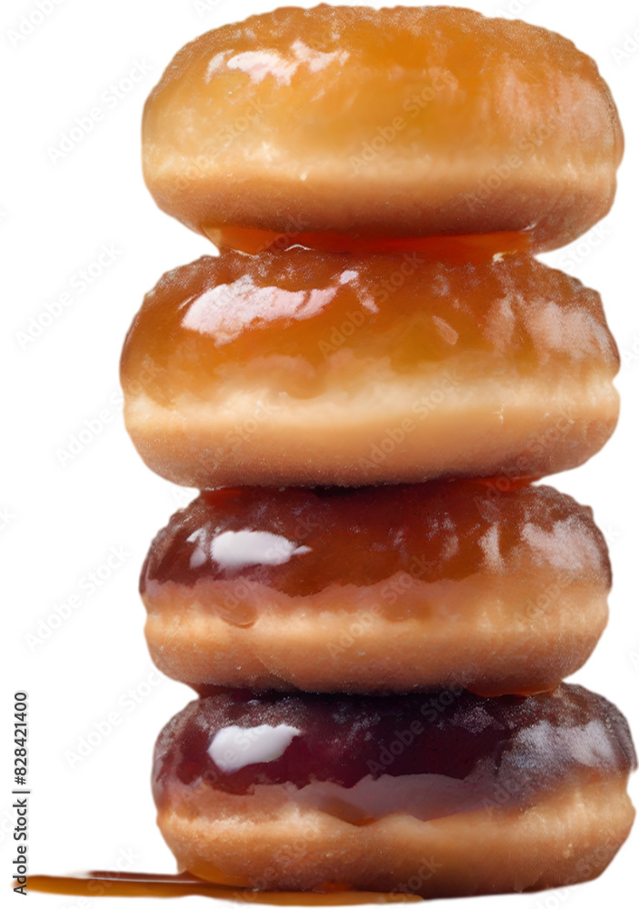 Glossy donut beckons with its sugary sheen, perfect for dessert lovers and sweet treat connoisseurs. Glossy donut beckons with its sugary sheen, perfect for dessert lovers and sweet treat connoisseurs.