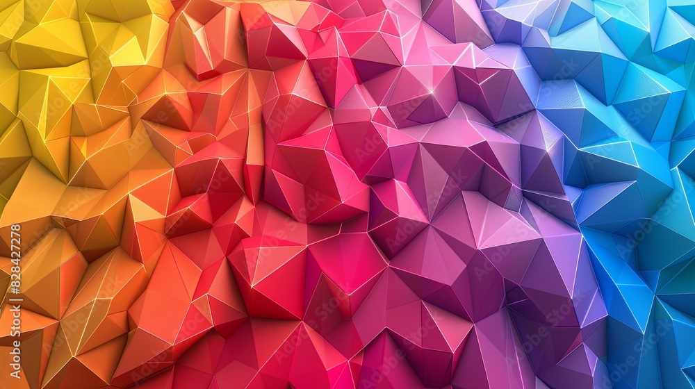 Colorful Geometric Abstract Background Colorful Geometric Abstract Background