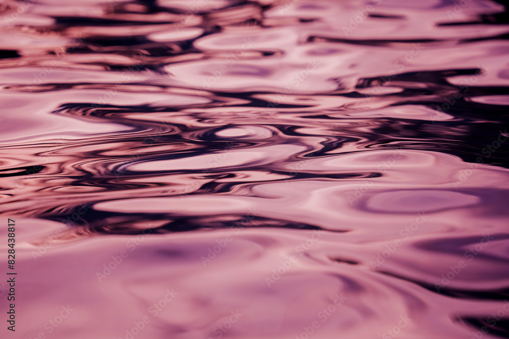 A image of violet ocean waves featuring a water surface in detail A image of violet ocean waves featuring a water surface in detail