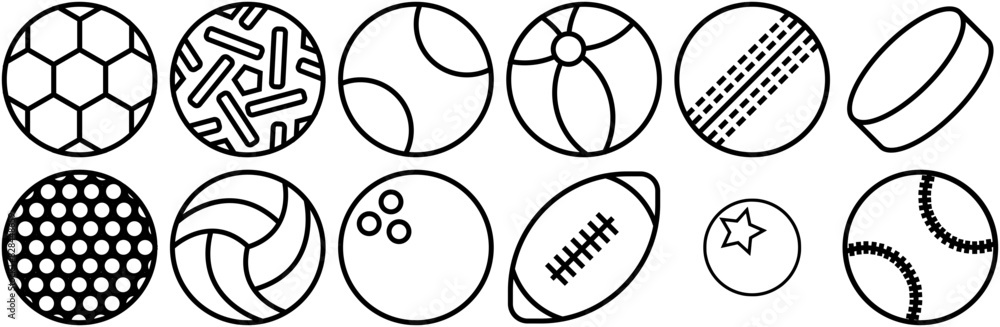 Mega Set Of Vector Ball Outline Icons Web Header Banner Design Containing Basketball,Basket,Outline,Golf-Ball,Ball Simple Black Style Symbol Sign For Apps And Website, Vector Illustration Mega Set Of Vector Ball Outline Icons Web Header Banner Design Containing Basketball,Basket,Outline,Golf-Ball,Ball Simple Black Style Symbol Sign For Apps And Website, Vector Illustration