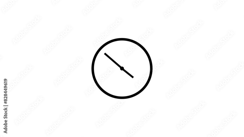 Stopwatch icon black color animation. Digital clock white background 4k video.
Stopwatch icon black color animation. Digital clock white background 4k video.