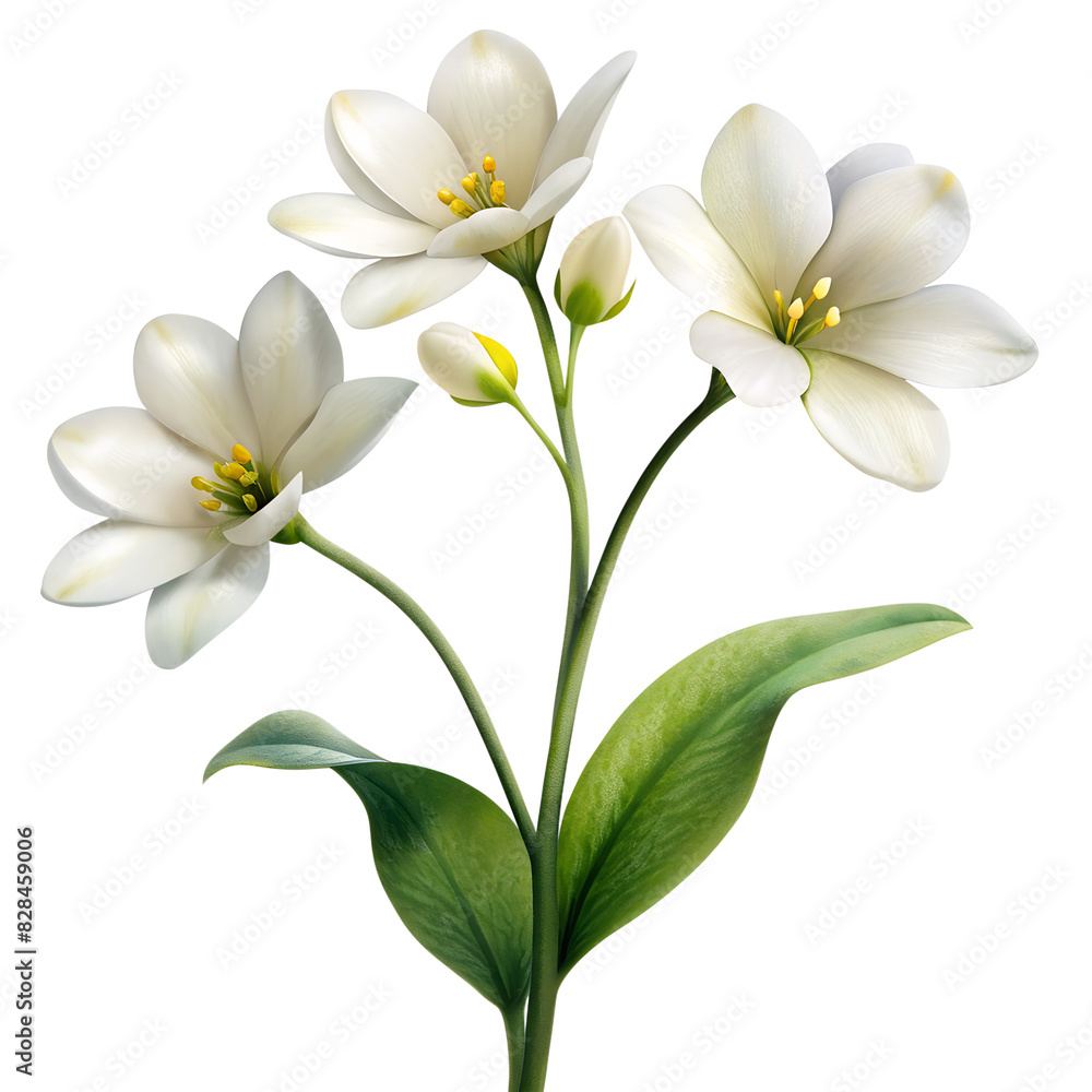 white flower Isolated on Clean White and transparent Background white flower Isolated on Clean White and transparent Background
