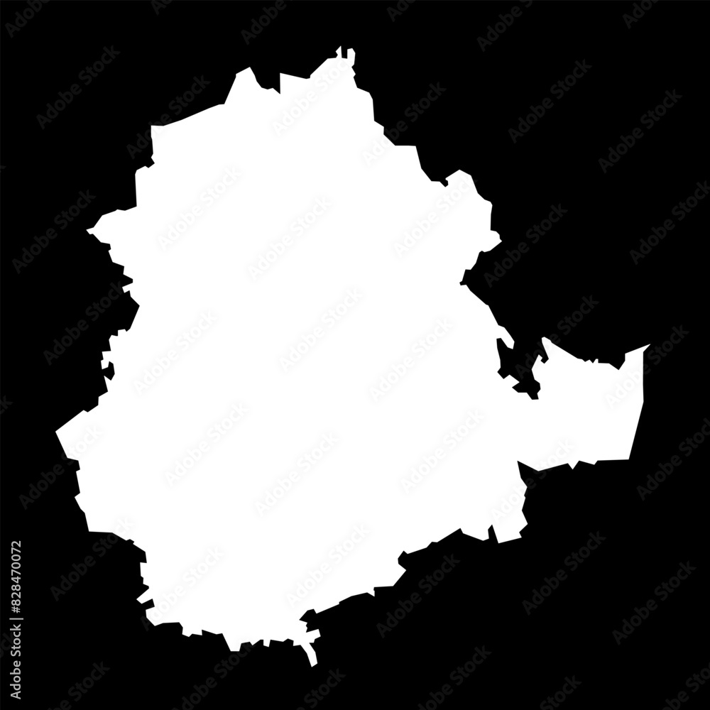 Obraz premium Pirkanmaa map, region of Finland. Vector illustration.