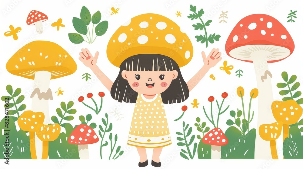 Fototapeta premium Bring fantasy to your marketing with whimsical charm and fun illustrations
