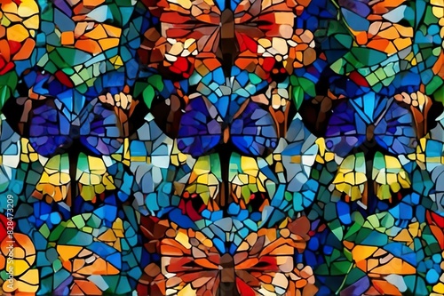 stained glass window