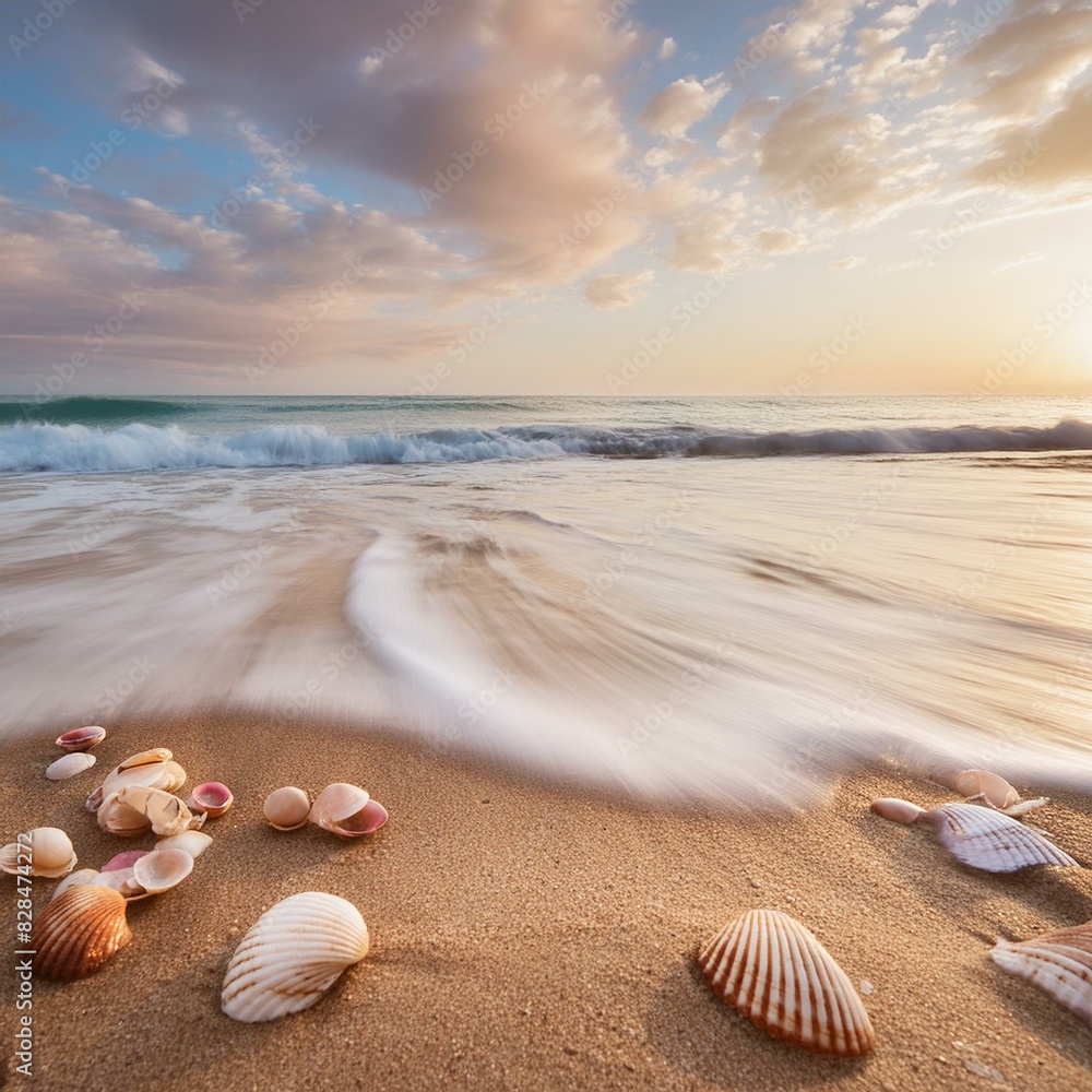 seashells on the beach seashells on the beach
