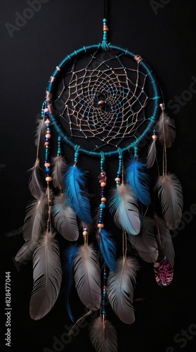 Realistic Dreamcatcher with Vibrant Colors 4