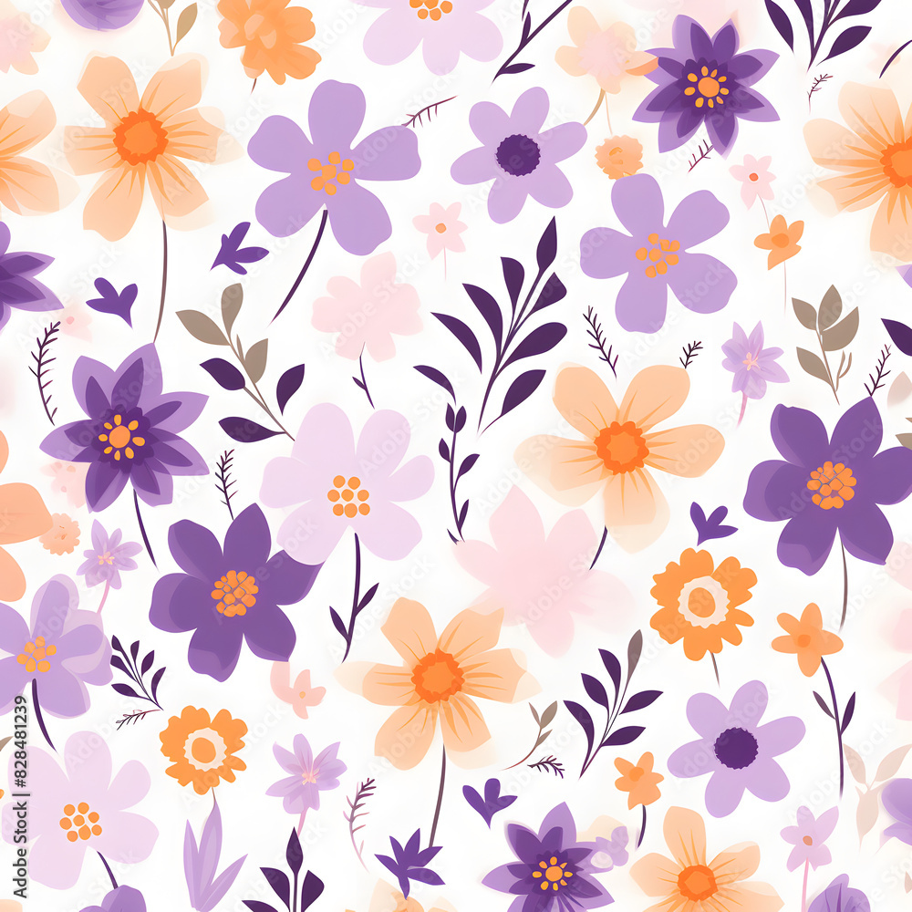 pattern with flowers pattern with flowers