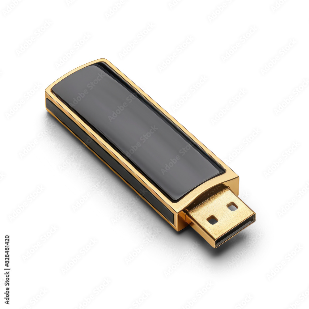 Elegant Gold and Black USB Flash Drive Elegant Gold and Black USB Flash Drive