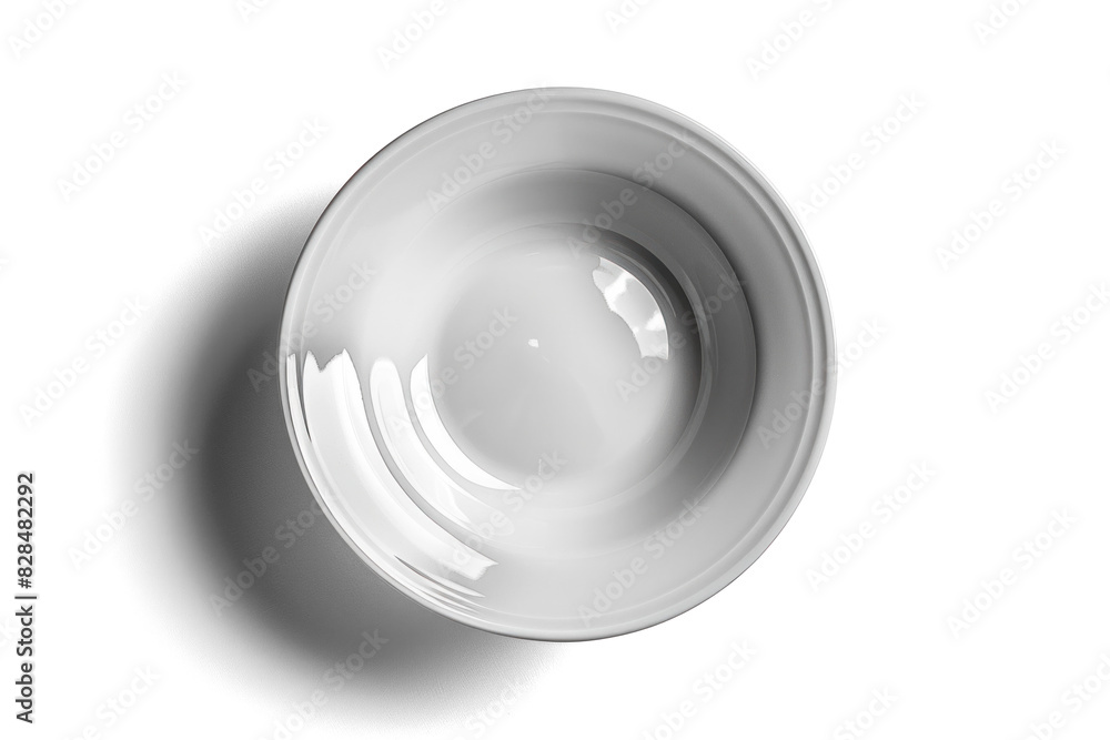 Empty White Ceramic Bowl Empty White Ceramic Bowl
