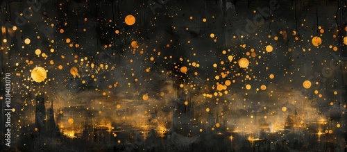 Galactic Rocket Burst A CloseUp Examination of Whistlers Nocturne in Black and Gold