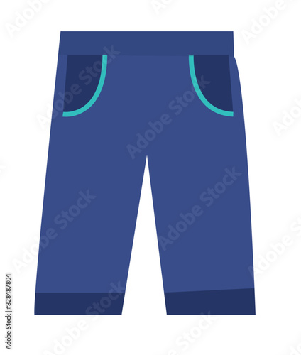 Spring Clothing. Clothing and items for spring season. Seasons vector illustration set