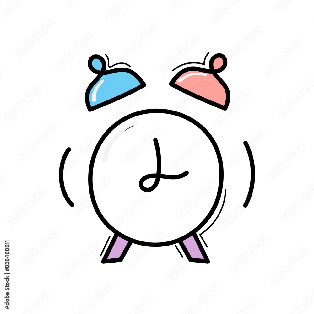 Obraz premium Timely Alerts: Icon for Time Management and Reminders