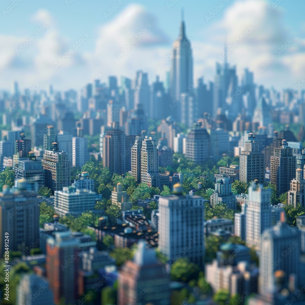 Obraz premium New York City Skyline
